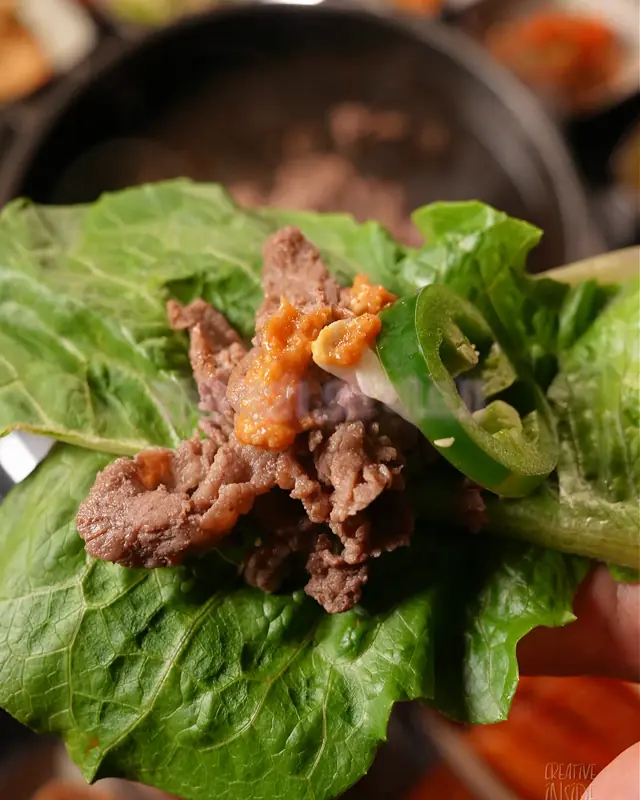Social post for BBQ Chung Dam