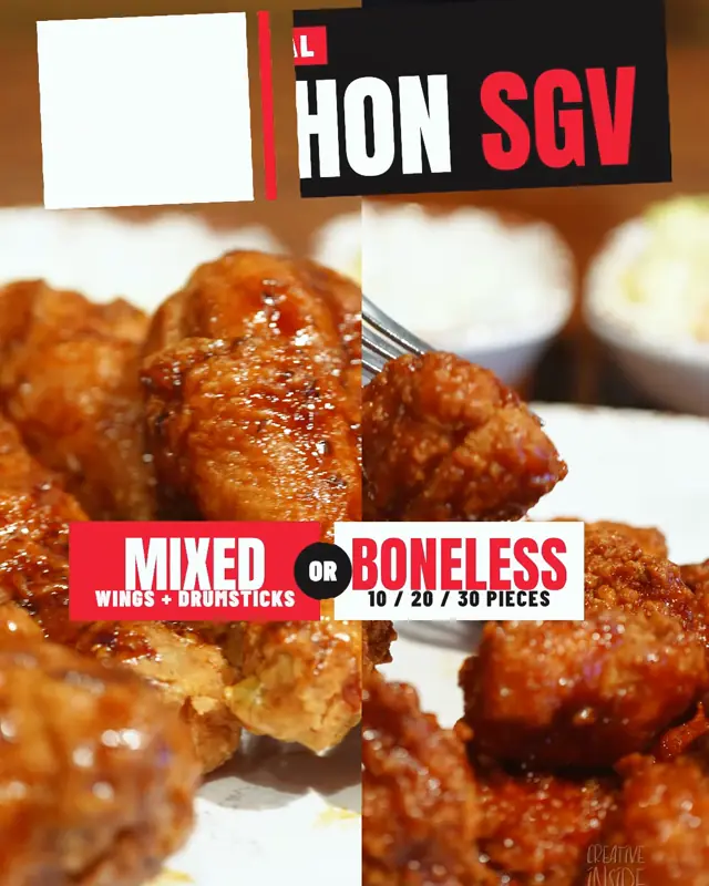 Social post for Bonchon SGV
