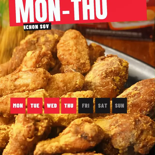 Social post for Bonchon SGV